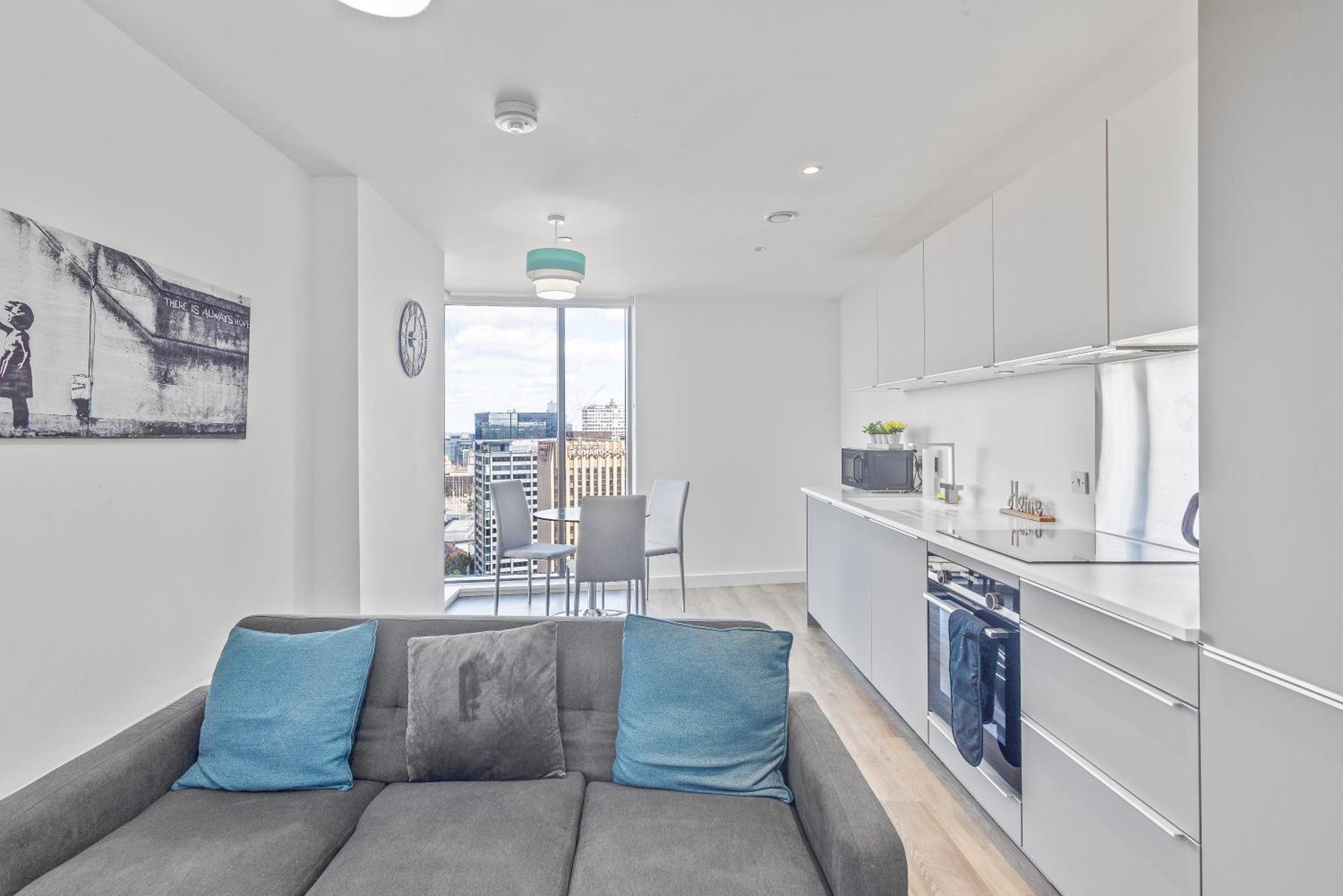Luxury 2 Bedroom Apartment, On Broad Street! Birmingham Exterior foto
