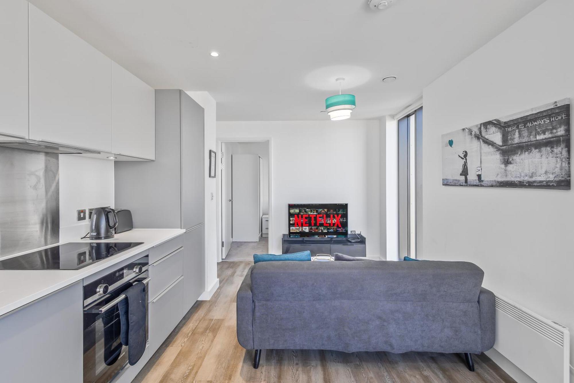 Luxury 2 Bedroom Apartment, On Broad Street! Birmingham Exterior foto